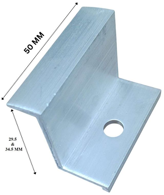 Aluminium middle U-clamp